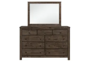 Peter Grey Oak Mirror - Oak Mirror Accent
